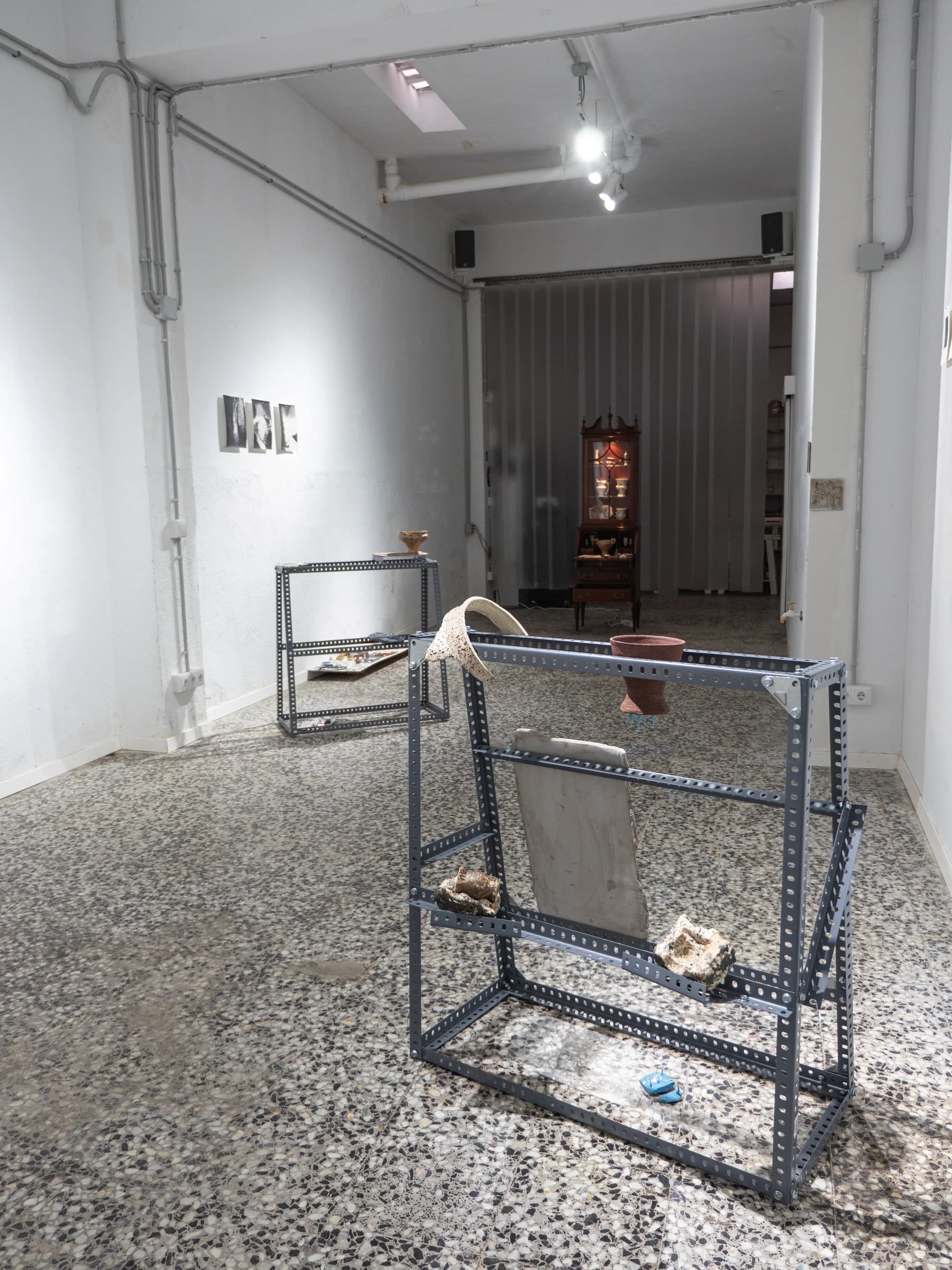 Vista de la instalación OAX–CAR–38–57 durante el open studio