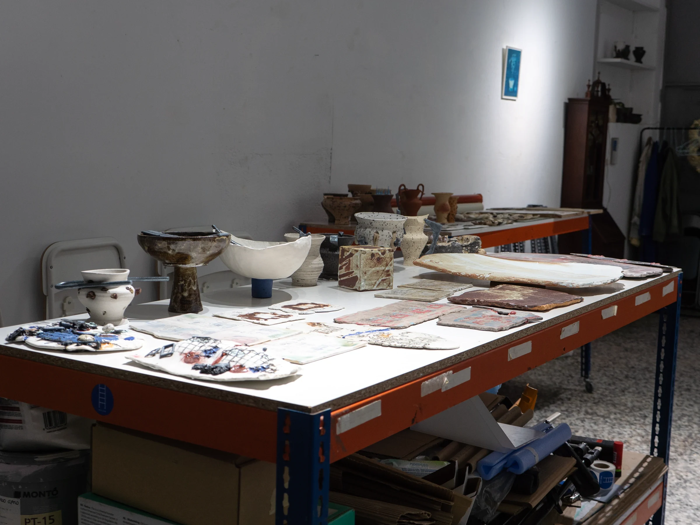 Proceso de diseño de piezas e instalaciones de Brenda Ranieri, registro 02