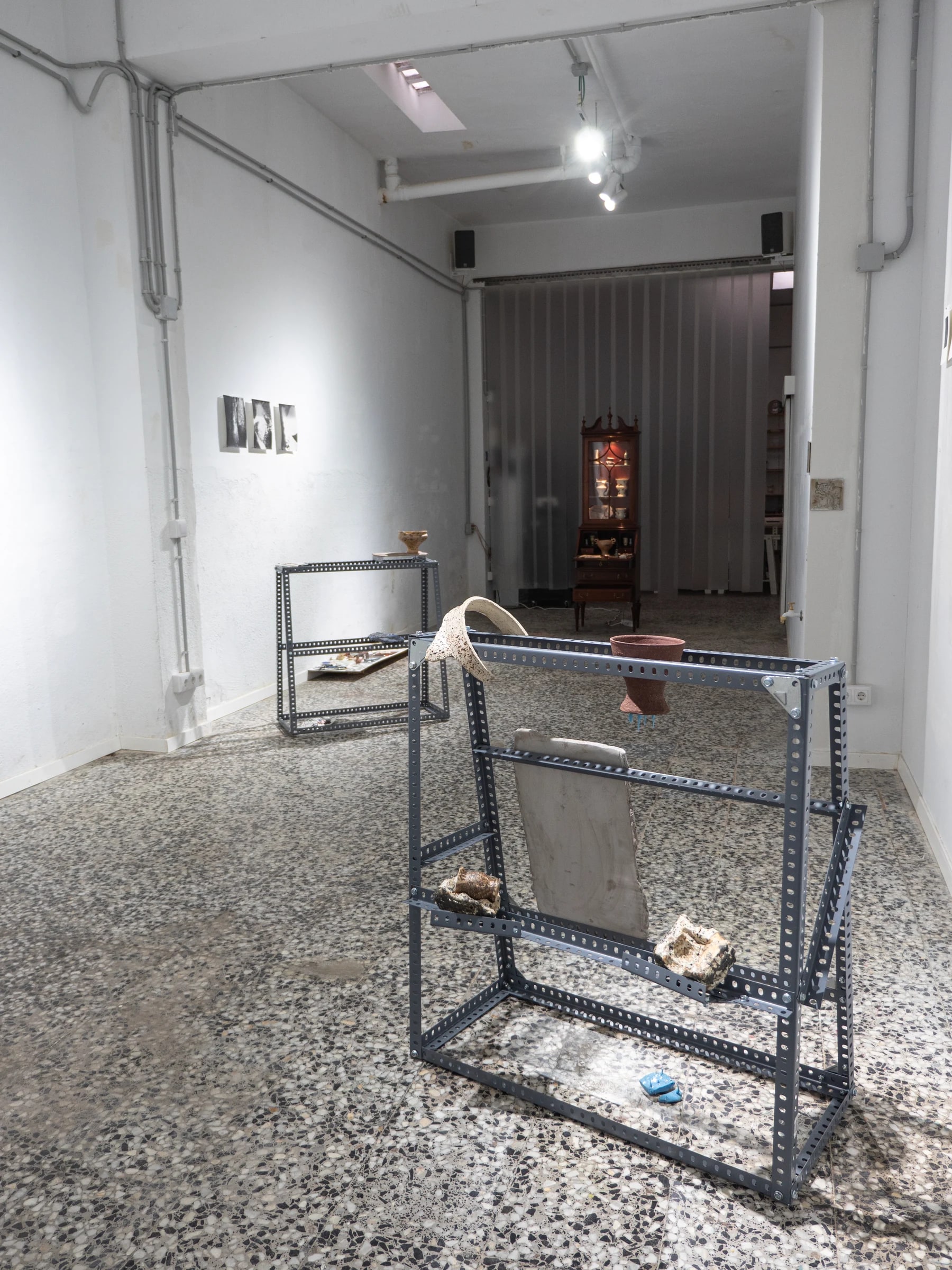 Vista de la instalación OAX–CAR–38–57 durante el open studio