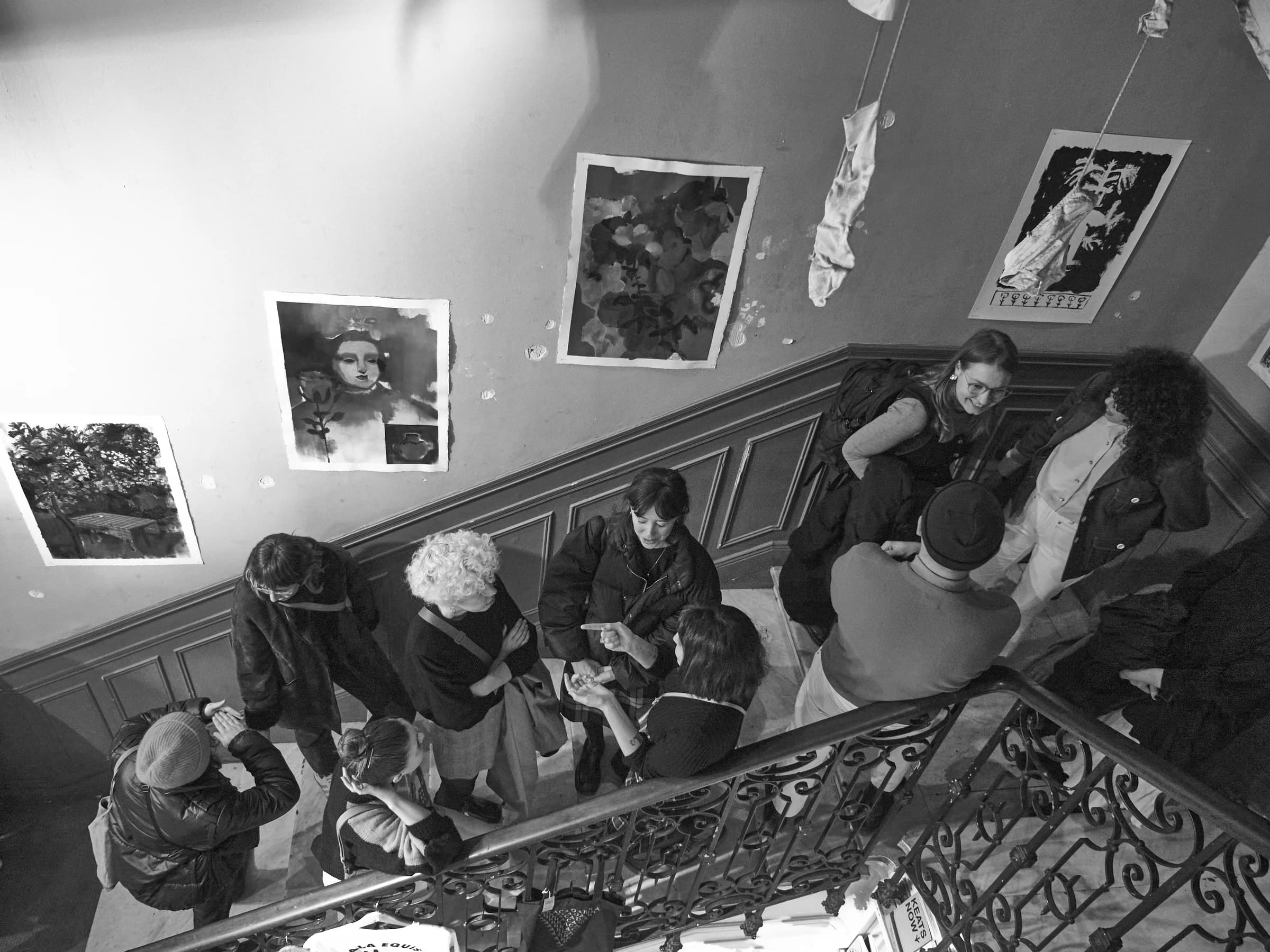 Vista de la exposición Certezas en El Imparcial